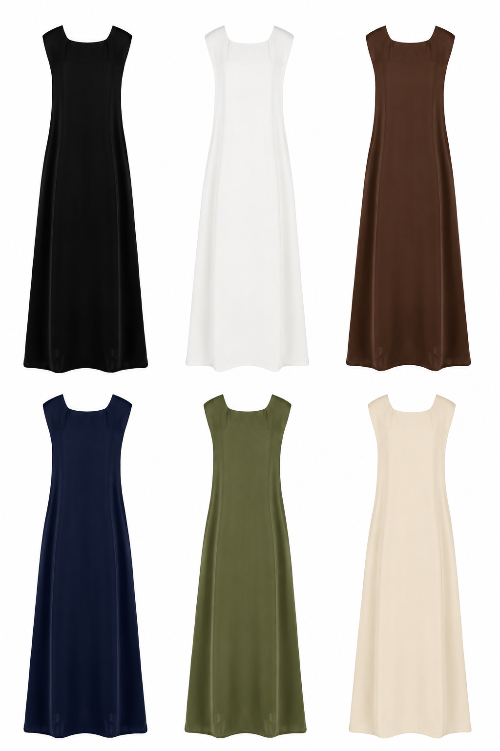 under abaya dress